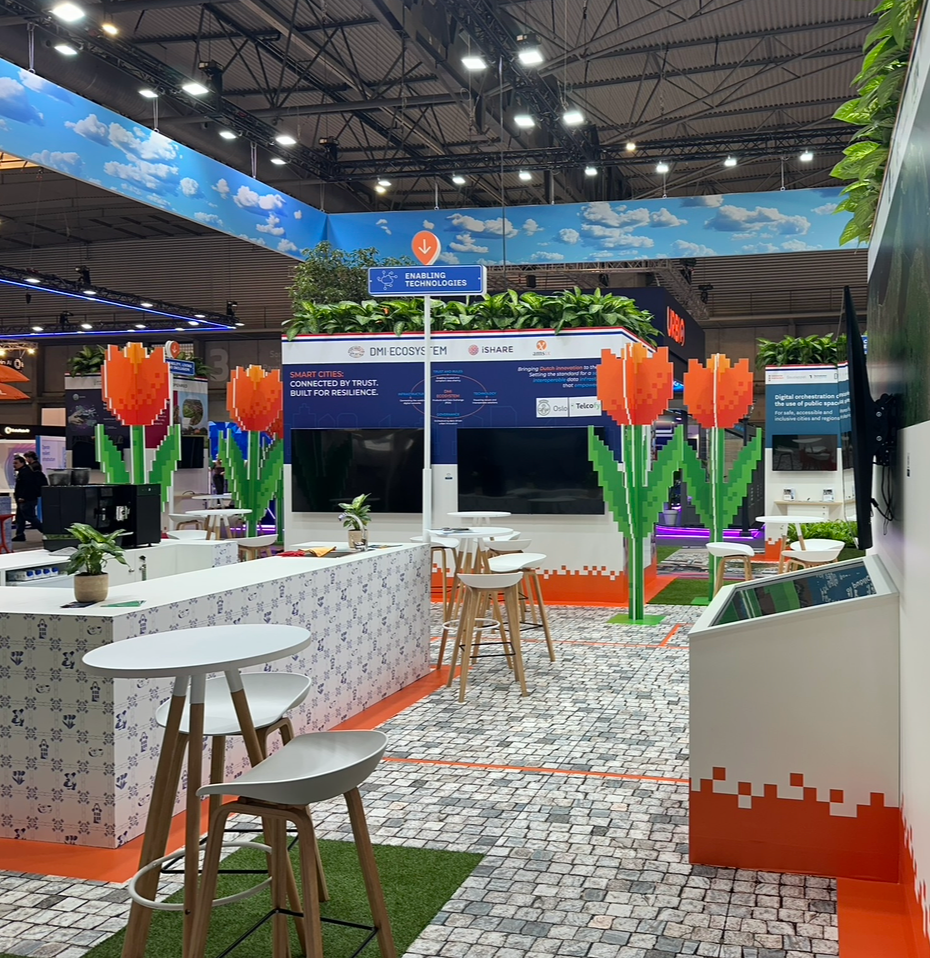 Dutch pavilion at a trade fair in Barcelona